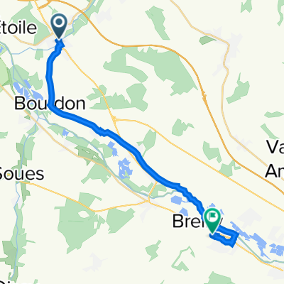 9 Rue de la Catiche, Flixecourt à 5 Rue des Charmes, Breilly