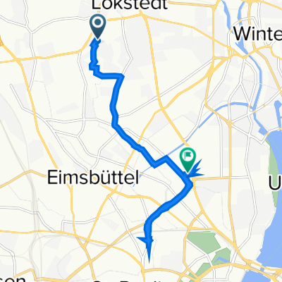 Max-Tau-Straße 35B, Hamburg nach Bogenallee 5, Hamburg