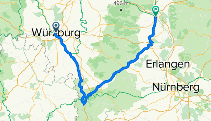 Würzburg - Bamberg (Option 3)