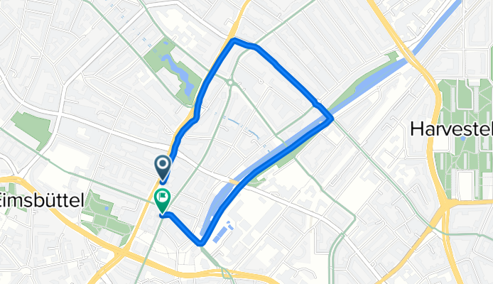 Schulweg 18, Hamburg nach Eppendorfer Weg 75, Hamburg