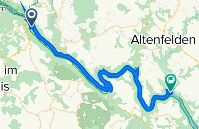 Route in der Bikemap App öffnen