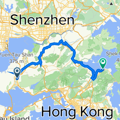 Hing Tsak, Tuen Mun to Sai Sha Road, Ma On Shan