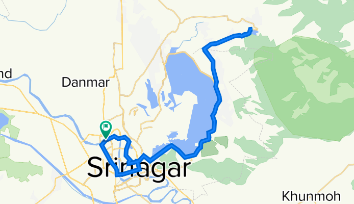 Nawakadal Womens College Road, Srinagar to Nawakadal Womens College Road, Srinagar