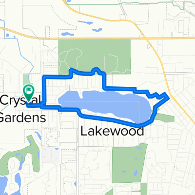 6414 Martin St, Crystal Lake to 6412 Martin St, Crystal Lake