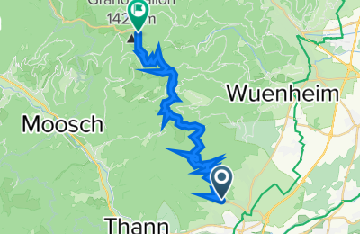 Route in der Bikemap App öffnen