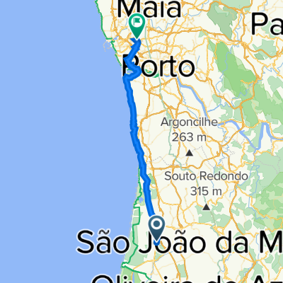 Rua de Olho Marinho 1427, Arada to Rua Vasco Santana 264, Senhora da Hora