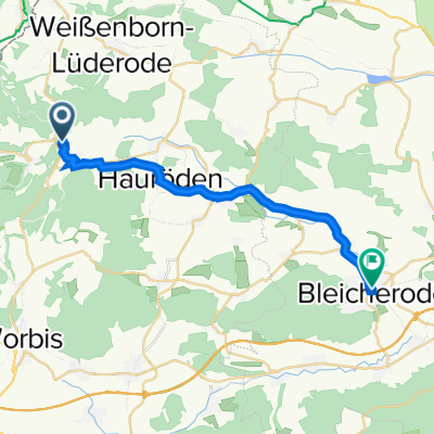 Sonnenstein 1, Brehme nach Freiheitsstraße 17, Bleicherode