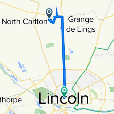 North Carlton, Lincoln to 32–99 Eastgate, Lincoln