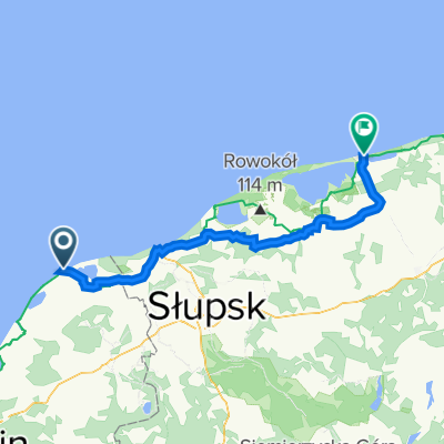 Rybacka 3a, Jarosławiec to Nadmorska 10, Łeba