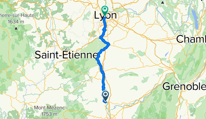 Tournon-sur-Rhone to Lyon-Perrache