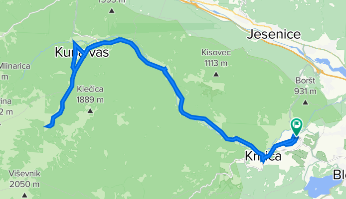 Spodnje Gorje 106a to Spodnje Gorje 106a
