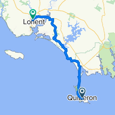 Quiberon - Lorient gare