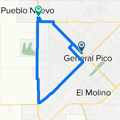 3 - Intendente Pedro Alfredo Bó, General Pico a Ruta Provincial 101, General Pico