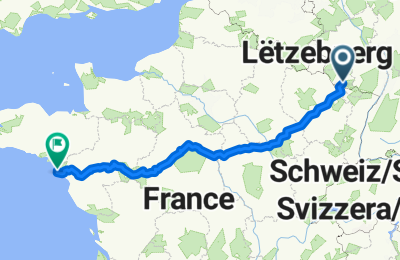 Route in der Bikemap App öffnen