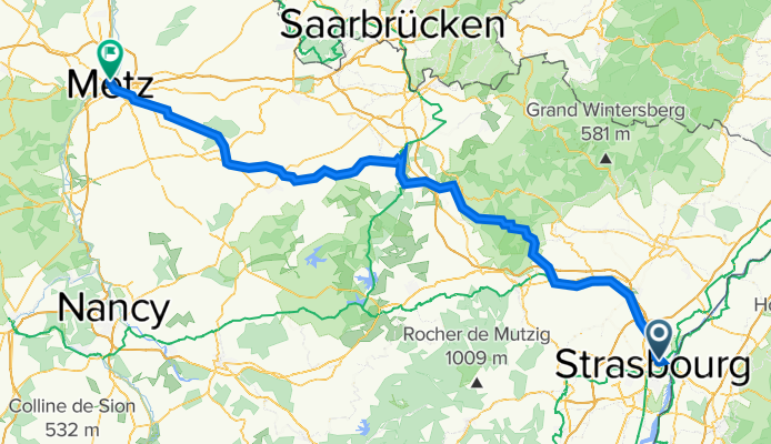 16-M. Strasbourg - Metz (170 Km)
