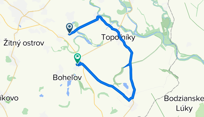 1397, Dolný Bar to Smotanová 1011/12, Dolný Štál