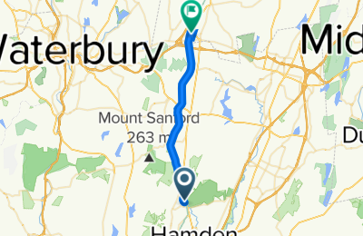 Route in der Bikemap App öffnen