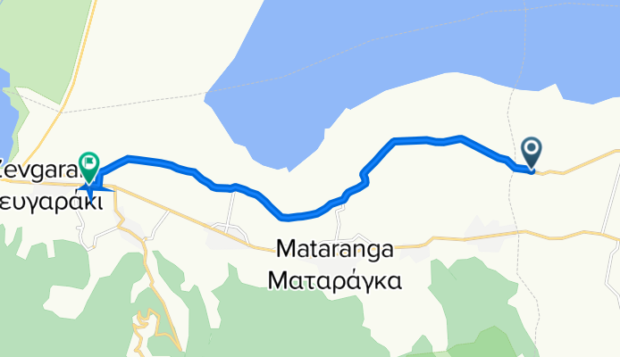Περιφερειακή Οδός Μακρυνείας, Μακρυνείας to Ζευγαράκι - Κάτω Μακρυνού, Ζευγαράκιον