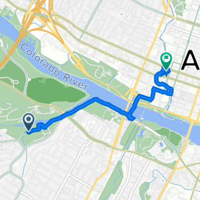 Barton Hills, Austin to 508 West Ave, Austin