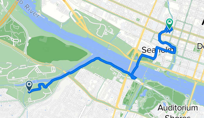 Barton Hills, Austin to 508 West Ave, Austin