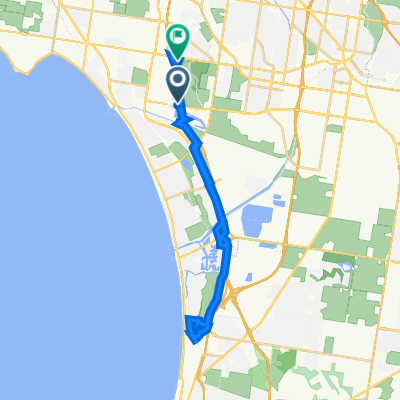 Governor Rd, Braeside to Federation Picnic Area Rd, Braeside