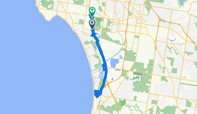 Governor Rd, Braeside to Federation Picnic Area Rd, Braeside