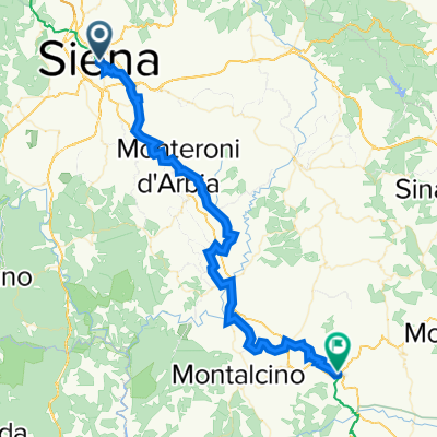 Tappa B17 - Da Siena a San Quirico