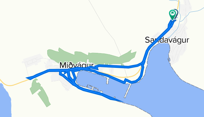 Giljavegur,  to Á Giljatrøðni,