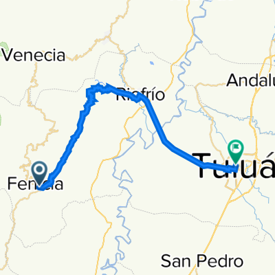 De Vía sin nombre a Carrera 27 22-25, Tuluá