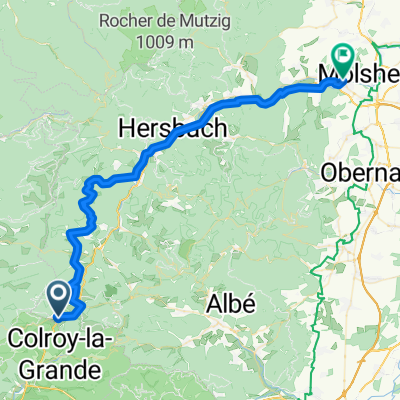 Saales - Bruchetal Radweg - Molsheim