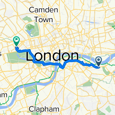 Bermondsey to Paddington - Bermondsey to Paddington