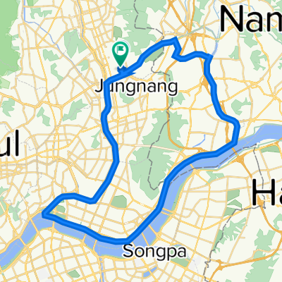 공릉동 ２３３−４ to 공릉2동 ２４８−４