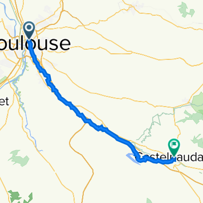 85–89 Boulevard Pierre Semard, Toulouse to 33 Cours de la République, Castelnaudary