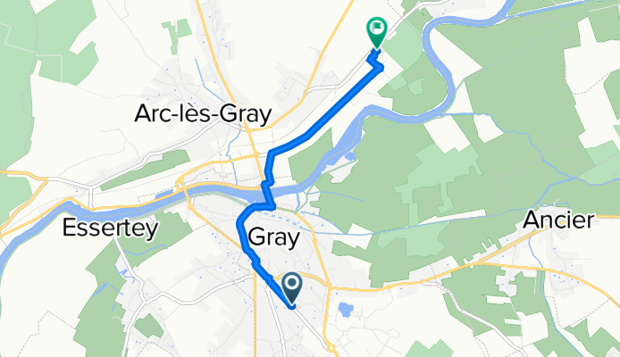 13 Avenue Jean Jaurès, Gray à 33 D 2 C, Arc-lès-Gray