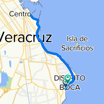 Boulevard Manuel Ávila Camacho 6450, Veracruz a Boulevard Manuel Ávila Camacho 6450, Veracruz