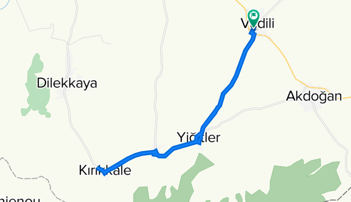İsimsiz Yol, Vadili to İsimsiz Yol, Vadili