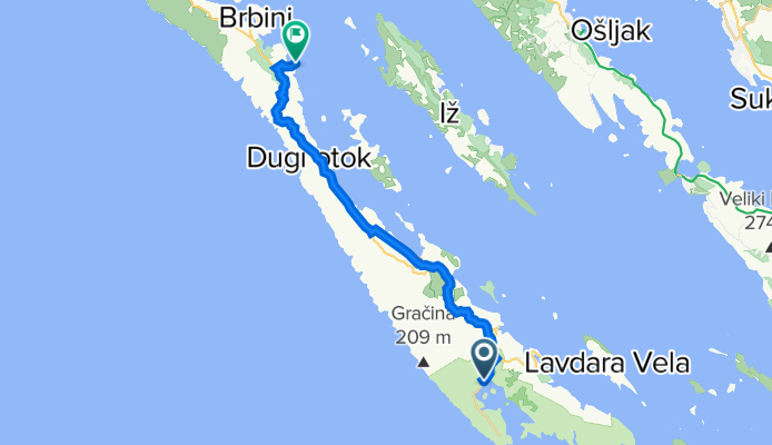 NAD (Dugi Otok) Telascica - Savar