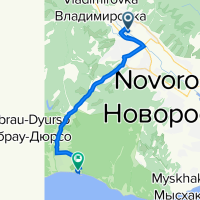 5-я Промышленная улица, 7, Новороссийск до Приморский, Городской Округ Новороссийск