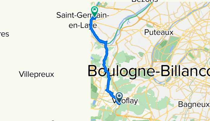 44 Rue de la Chaumière, Versailles à 60 Route de Sartrouville, Le Pecq