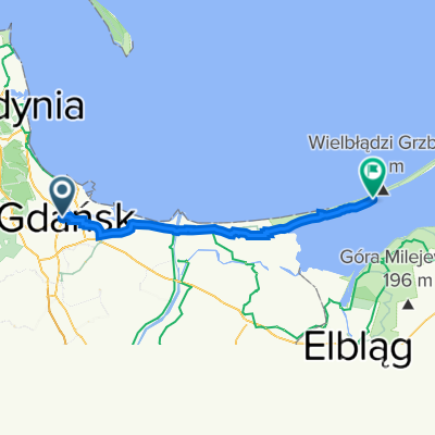 Wały Jagiellońskie, Gdańsk do Gdańska 144, Krynica Morska