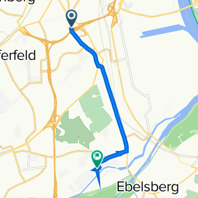 Wankmüllerhofstraße 22–26, Linz nach Gabesstraße 51, Linz