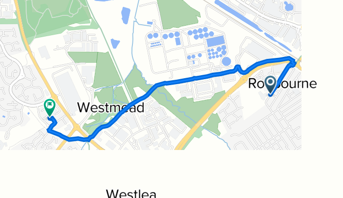 24 Mannington Park, Swindon to 7 Dennis St, Swindon