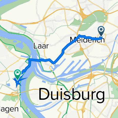 Quadtstraße 12, Duisburg nach L473 121, Duisburg