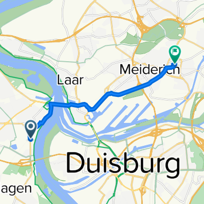 Duisburg Eisenbahnstr. nach Quadtstraße 10B, Duisburg