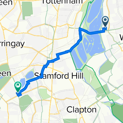 13 Forest Road, London to 212 Green Lanes, London