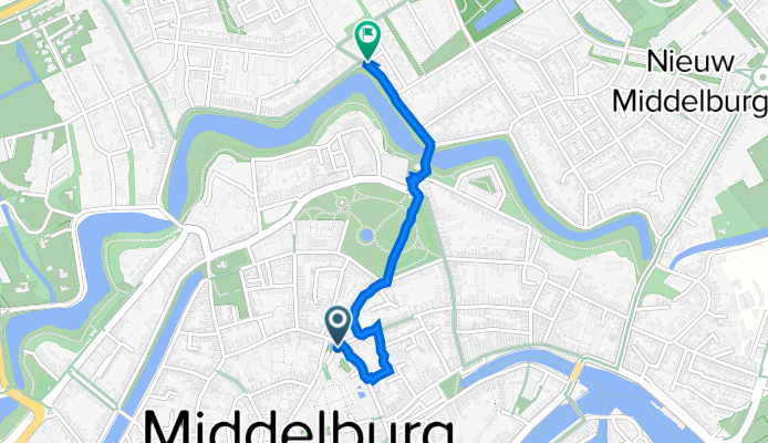 Balans, Middelburg nach Park van Nieuwenhove 1, Middelburg