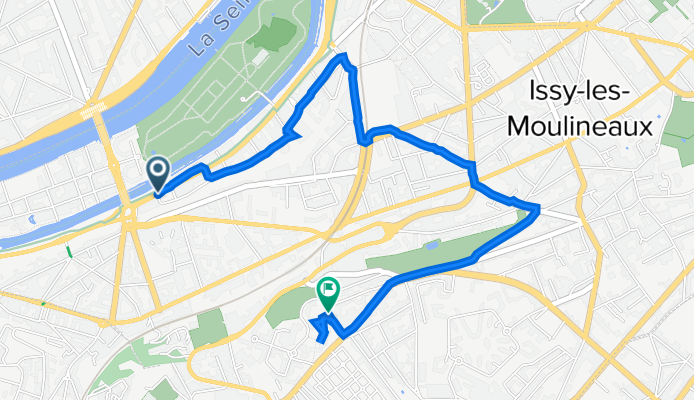 251 Quai de la Bataille de Stalingrad, Issy-les-Moulineaux Ă 52 Rue d'Erevan, Issy-les-Moulineaux