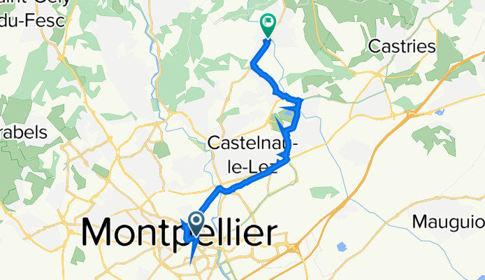 Rue de Valencay, Montpellier à 2 ter Chemin des Prés, Teyran