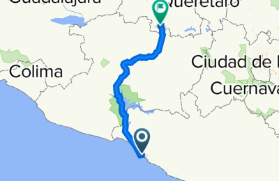 Route in der Bikemap App öffnen