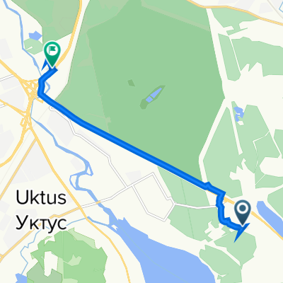 От Микрорайон Светлый 3, Екатеринбург до Базовый переулок 58, Екатеринбург